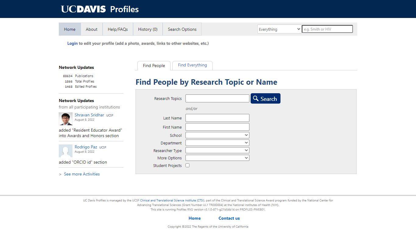 UCD Profiles • Find/collaborate with ... - UC Davis Profiles